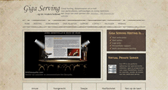 Desktop Screenshot of gigaserving.com